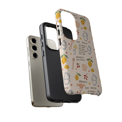 Spaghetti Olio Tough Case