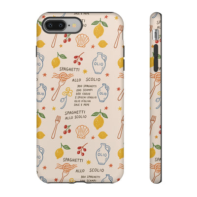 Spaghetti Olio Tough Case