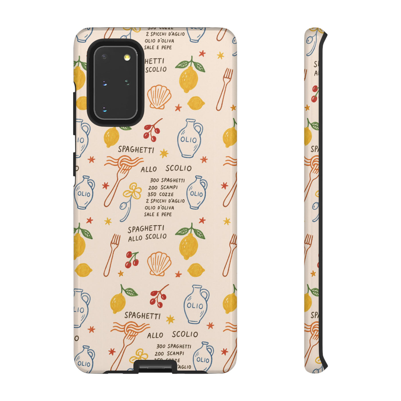 Spaghetti Olio Tough Case