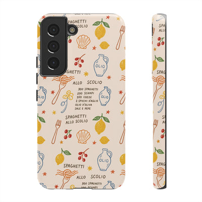 Spaghetti Olio Tough Case
