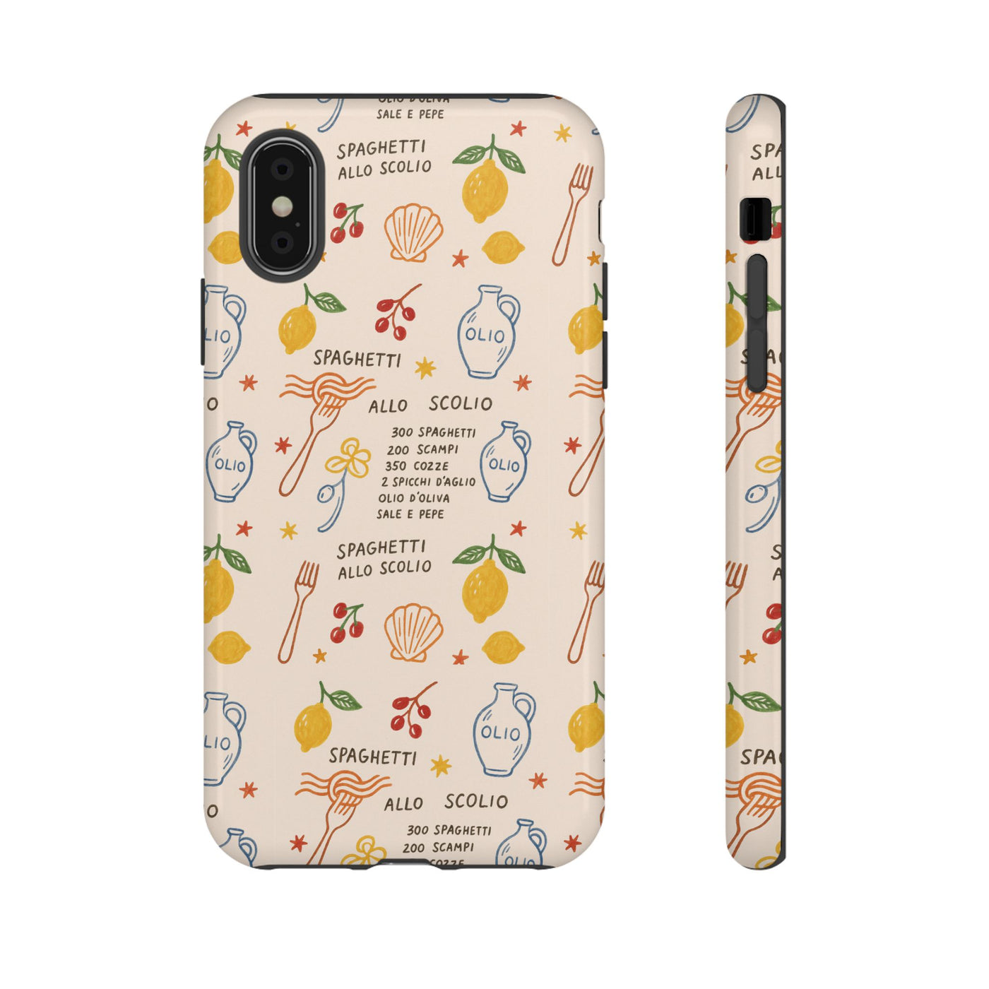 Spaghetti Olio Tough Case