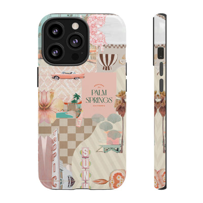 Peachy in Palmy Tough Case