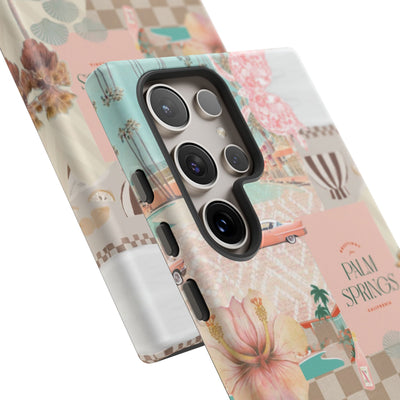 Peachy in Palmy Tough Case