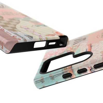 Peachy in Palmy Tough Case