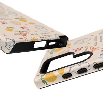 Spaghetti Olio Tough Case