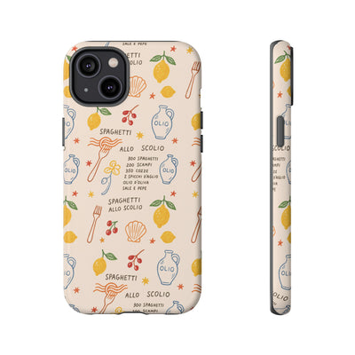 Spaghetti Olio Tough Case