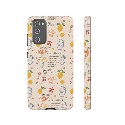Spaghetti Olio Tough Case
