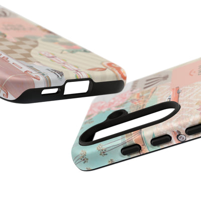 Peachy in Palmy Tough Case