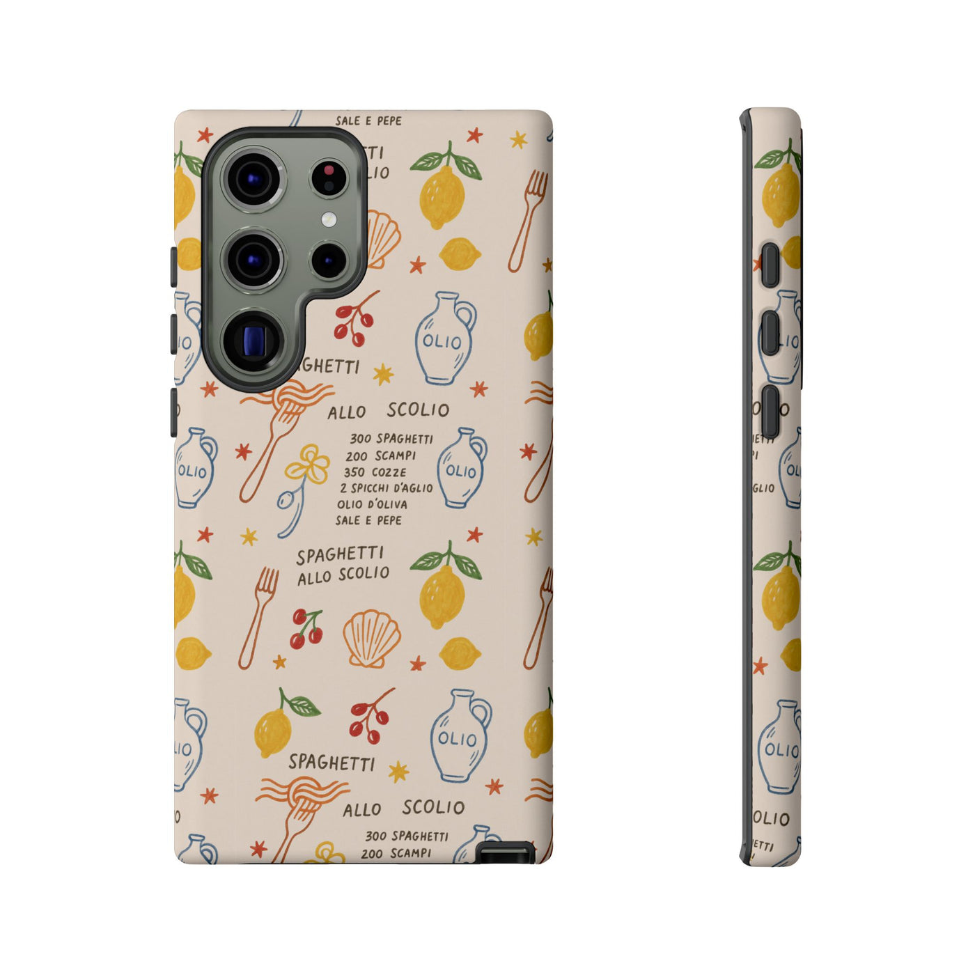 Spaghetti Olio Tough Case