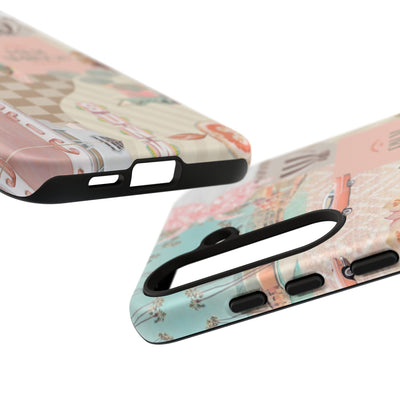 Peachy in Palmy Tough Case