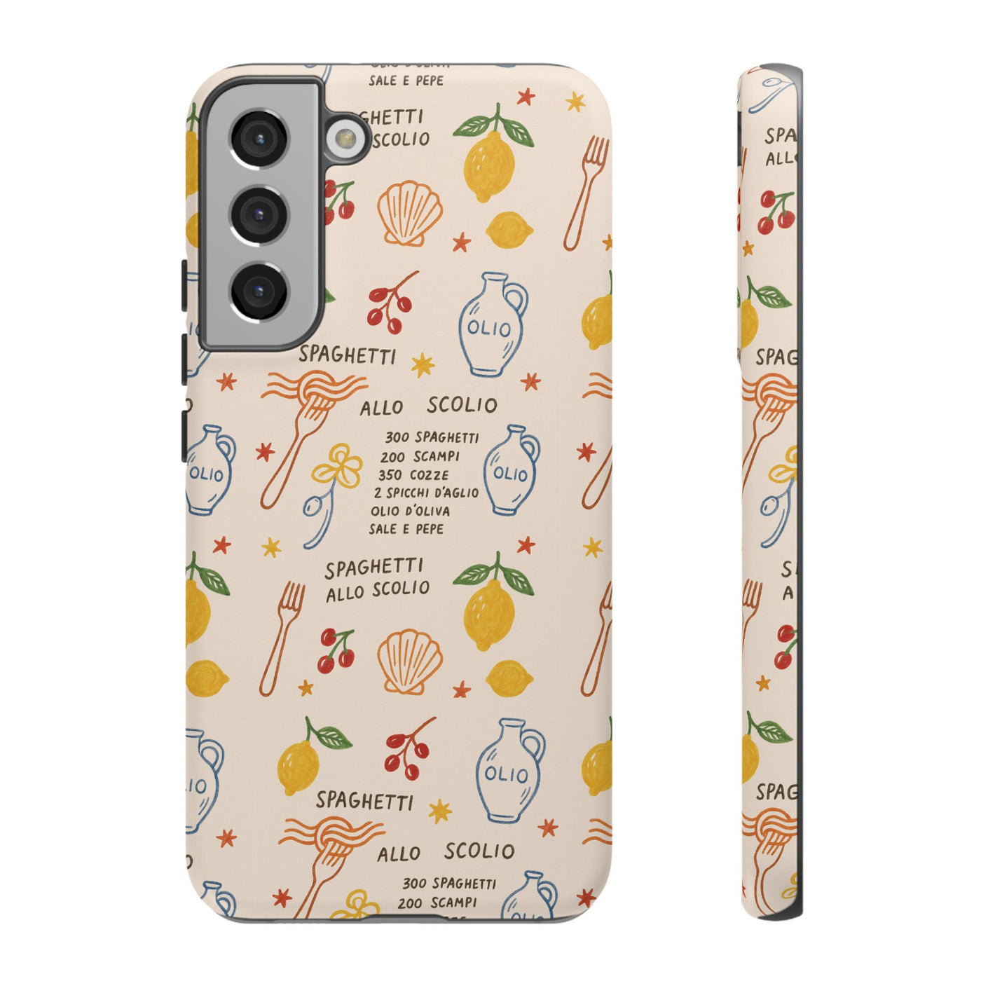 Spaghetti Olio Tough Case