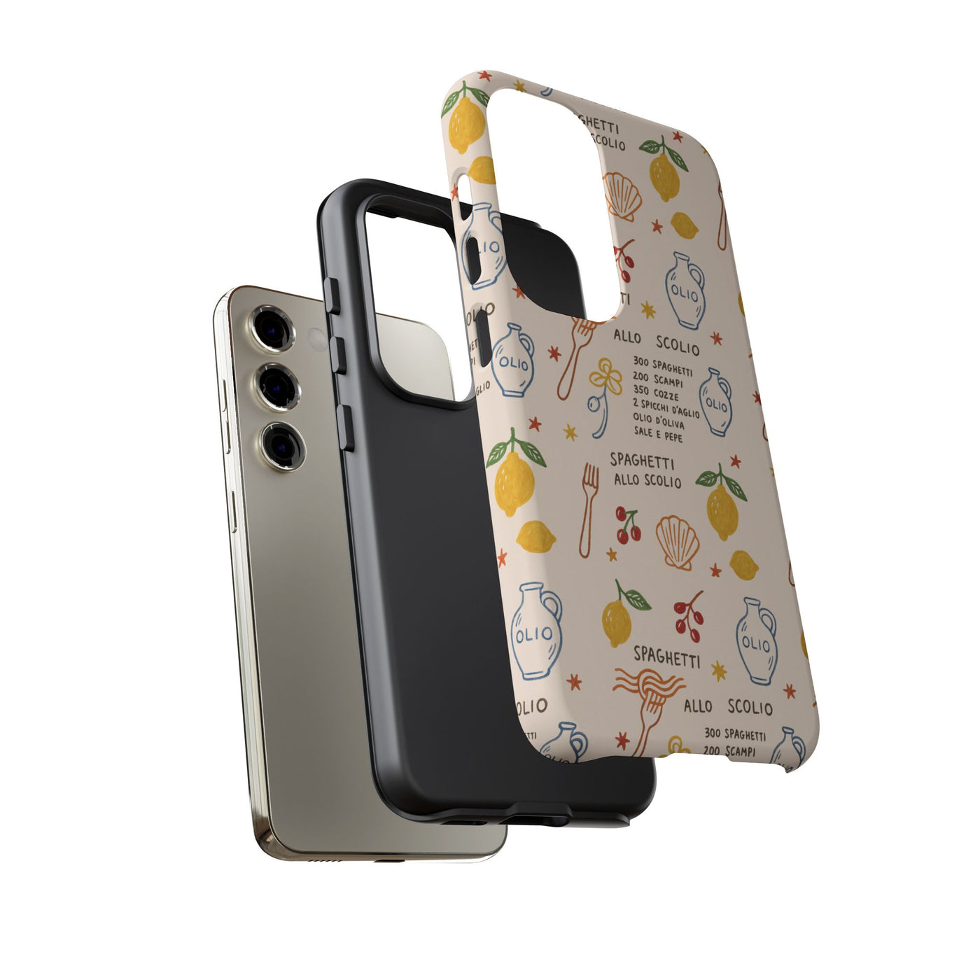 Spaghetti Olio Tough Case