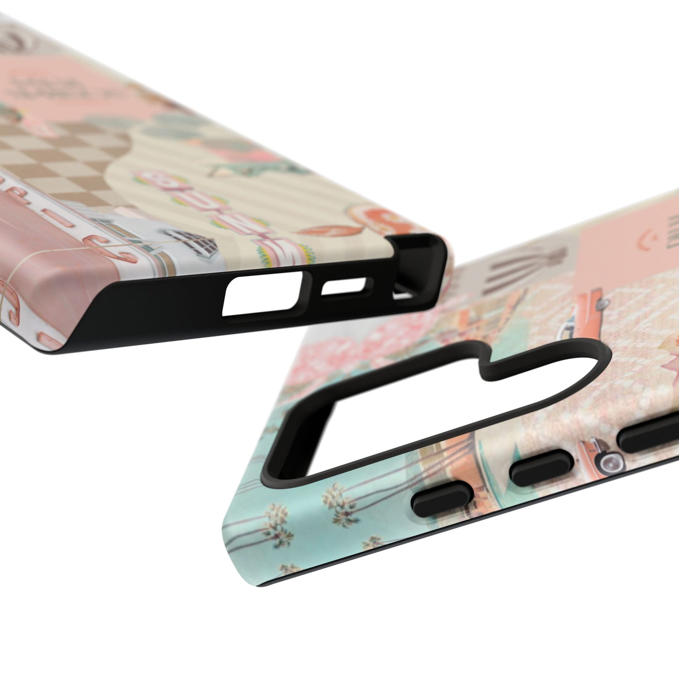 Peachy in Palmy Tough Case