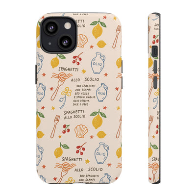 Spaghetti Olio Tough Case