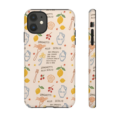 Spaghetti Olio Tough Case