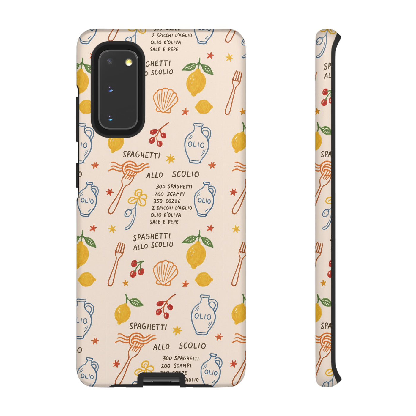 Spaghetti Olio Tough Case