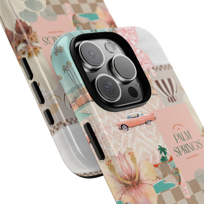 Peachy in Palmy Tough Case