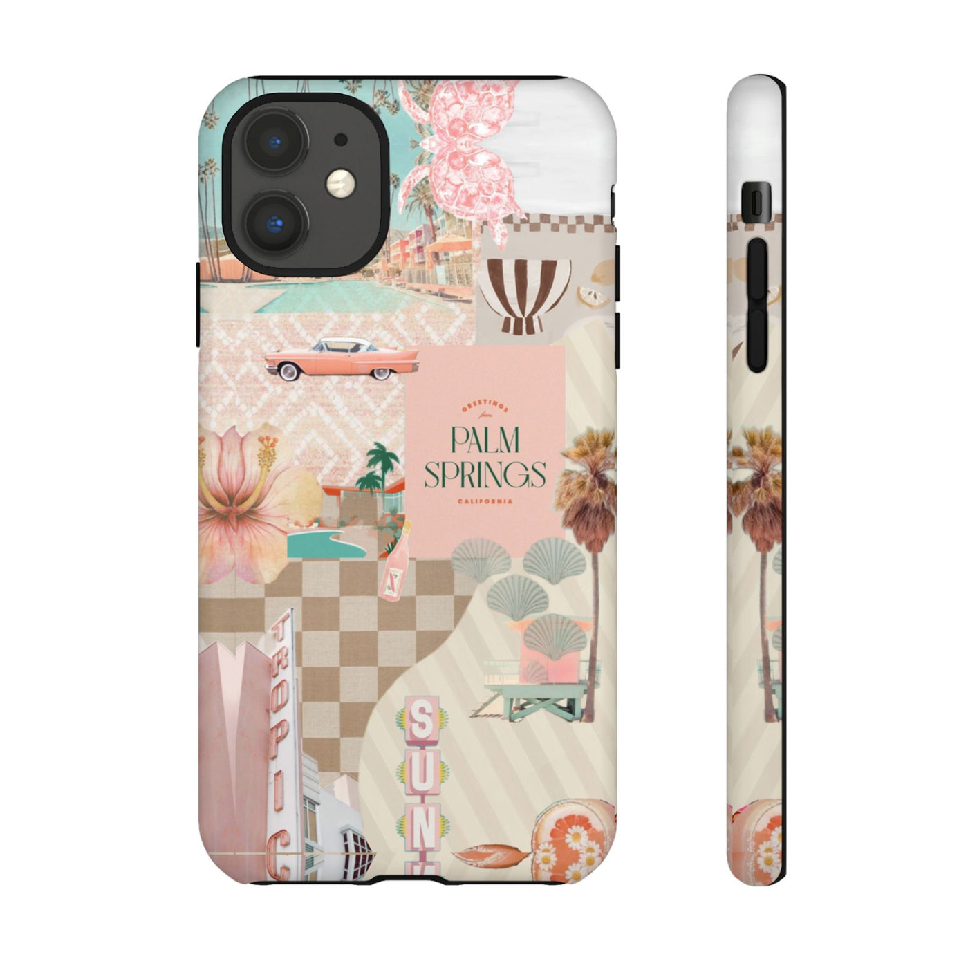 Peachy in Palmy Tough Case