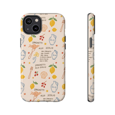 Spaghetti Olio Tough Case