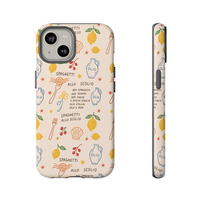 Spaghetti Olio Tough Case