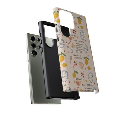Spaghetti Olio Tough Case