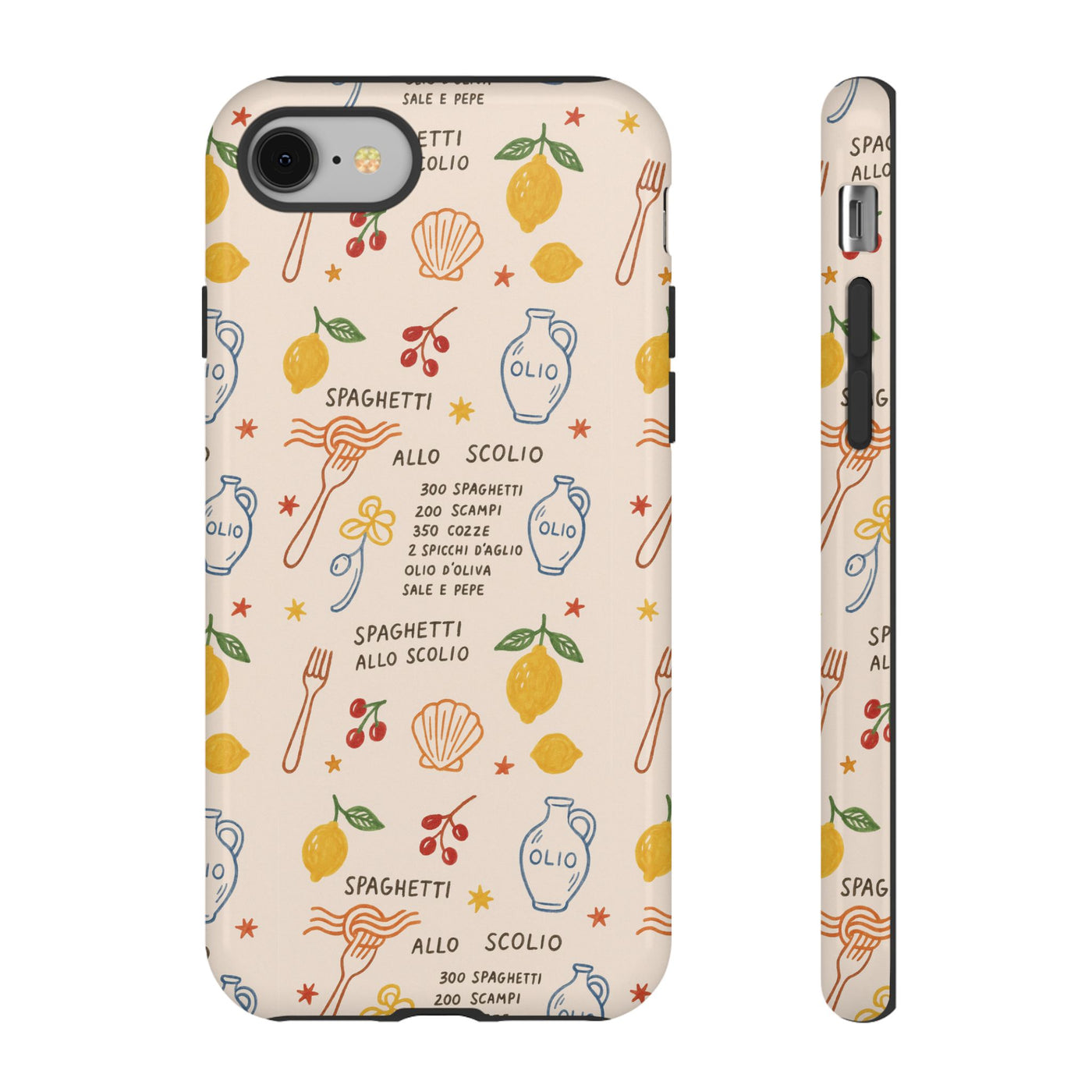 Spaghetti Olio Tough Case