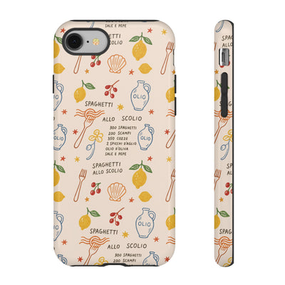 Spaghetti Olio Tough Case