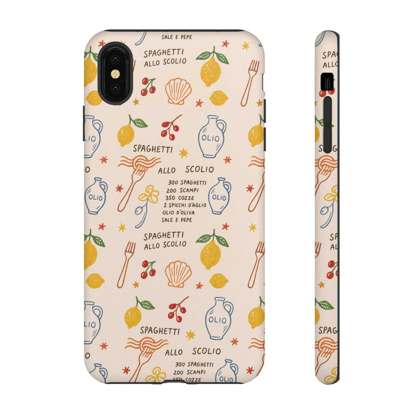 Spaghetti Olio Tough Case