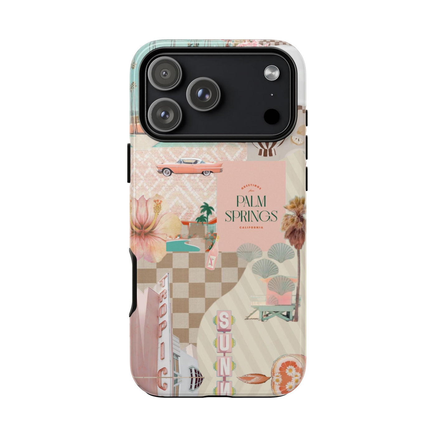 Peachy in Palmy Tough Case