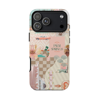 Peachy in Palmy Tough Case