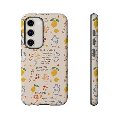 Spaghetti Olio Tough Case