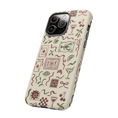 Martini Lover Tough Case