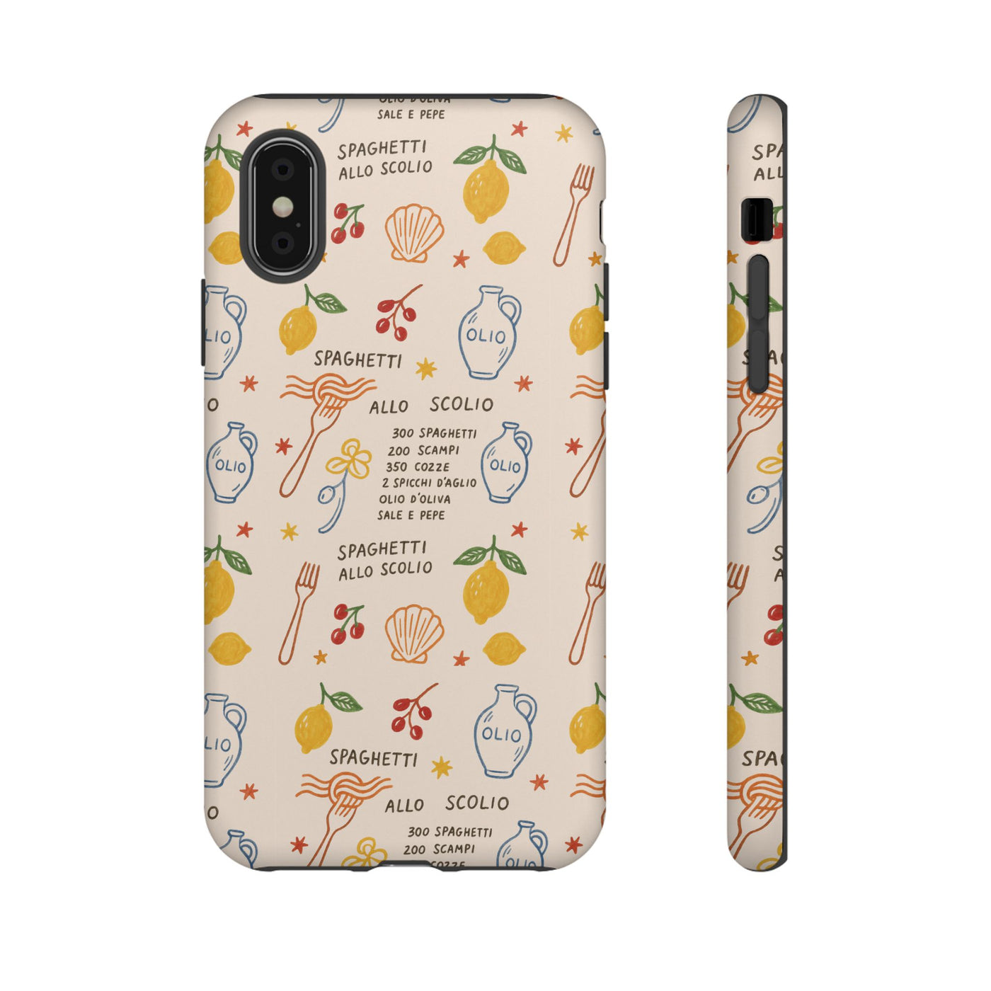 Spaghetti Olio Tough Case
