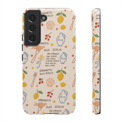 Spaghetti Olio Tough Case