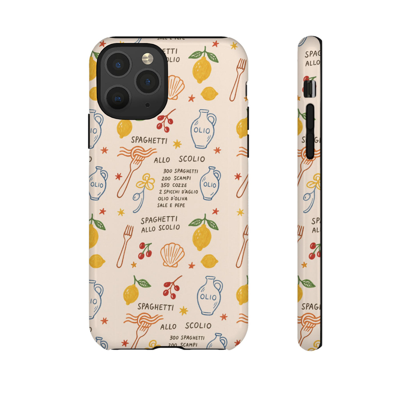 Spaghetti Olio Tough Case