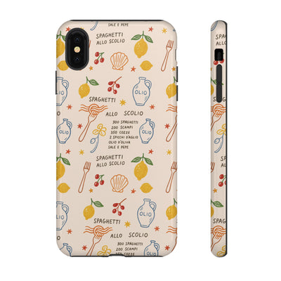 Spaghetti Olio Tough Case