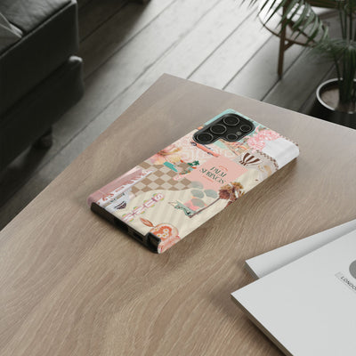 Peachy in Palmy Tough Case