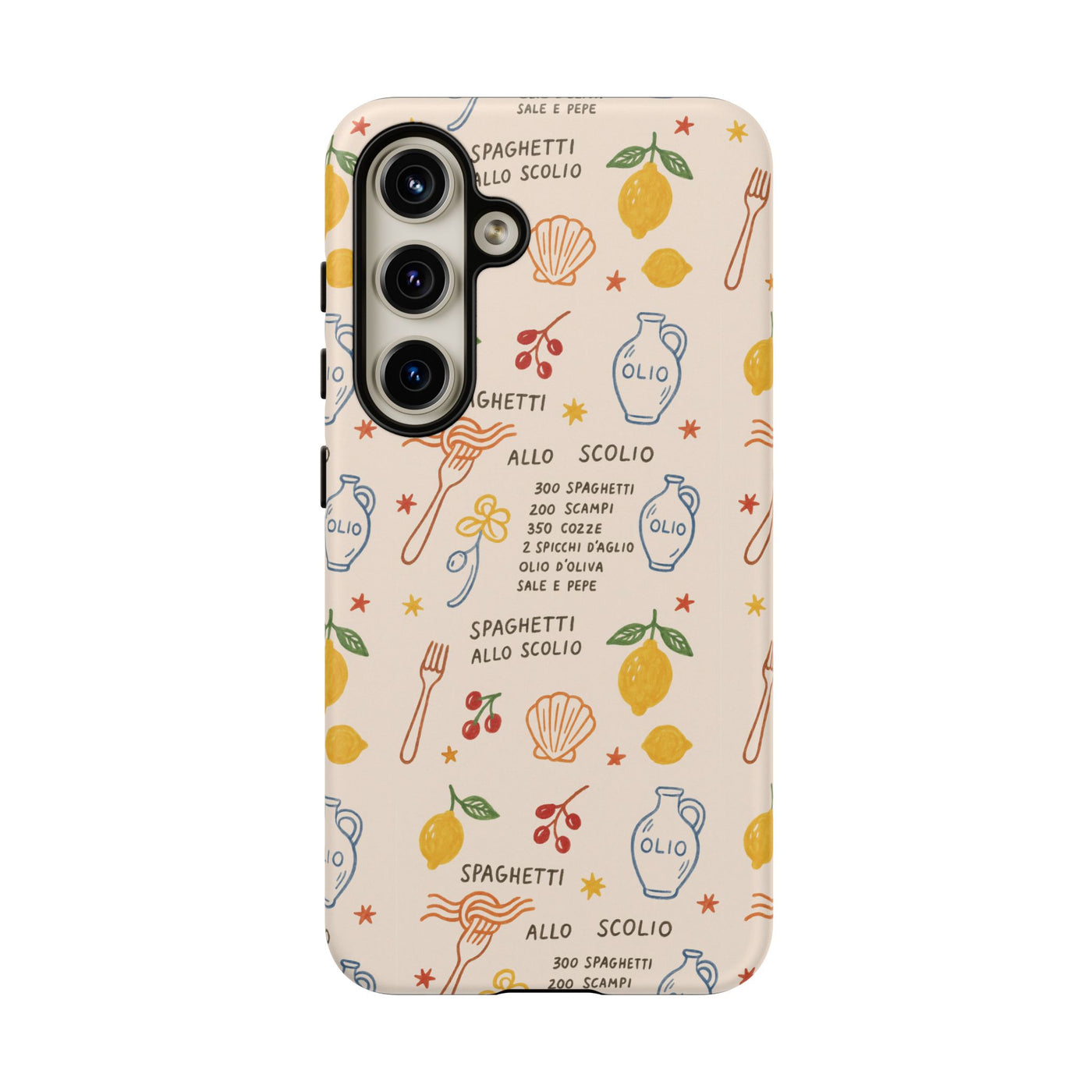 Spaghetti Olio Tough Case