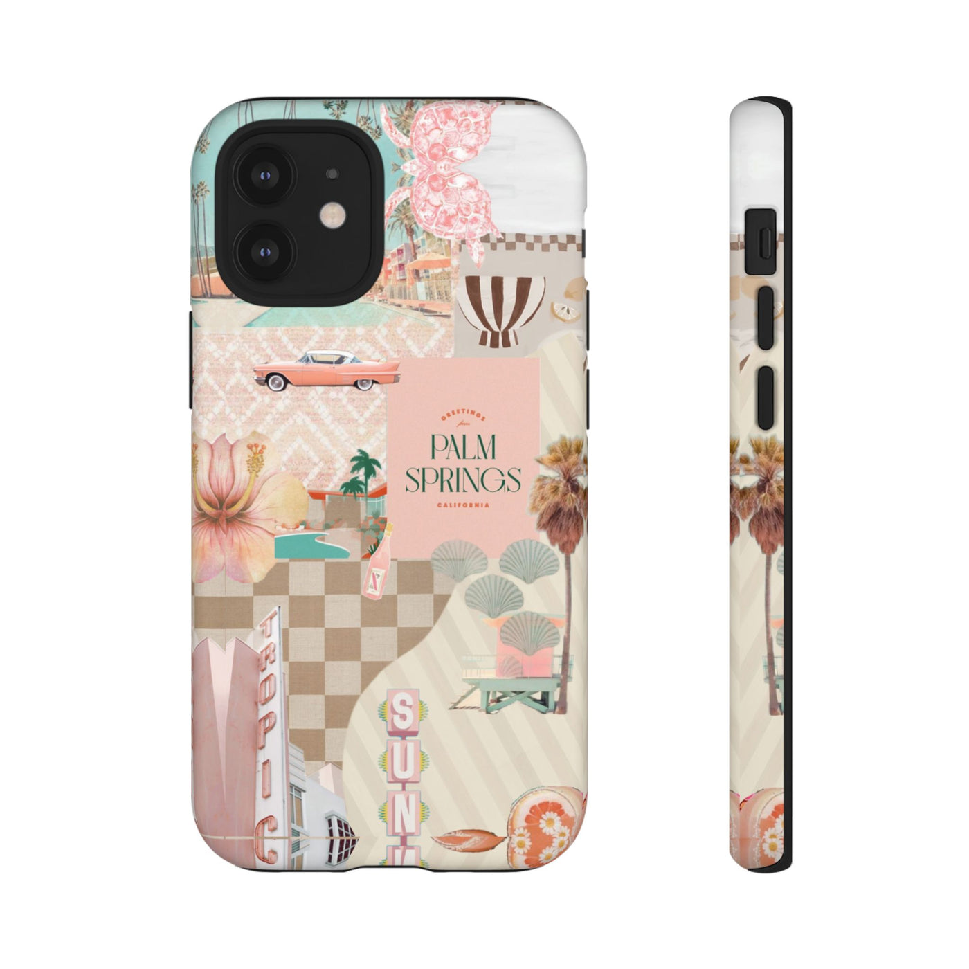 Peachy in Palmy Tough Case