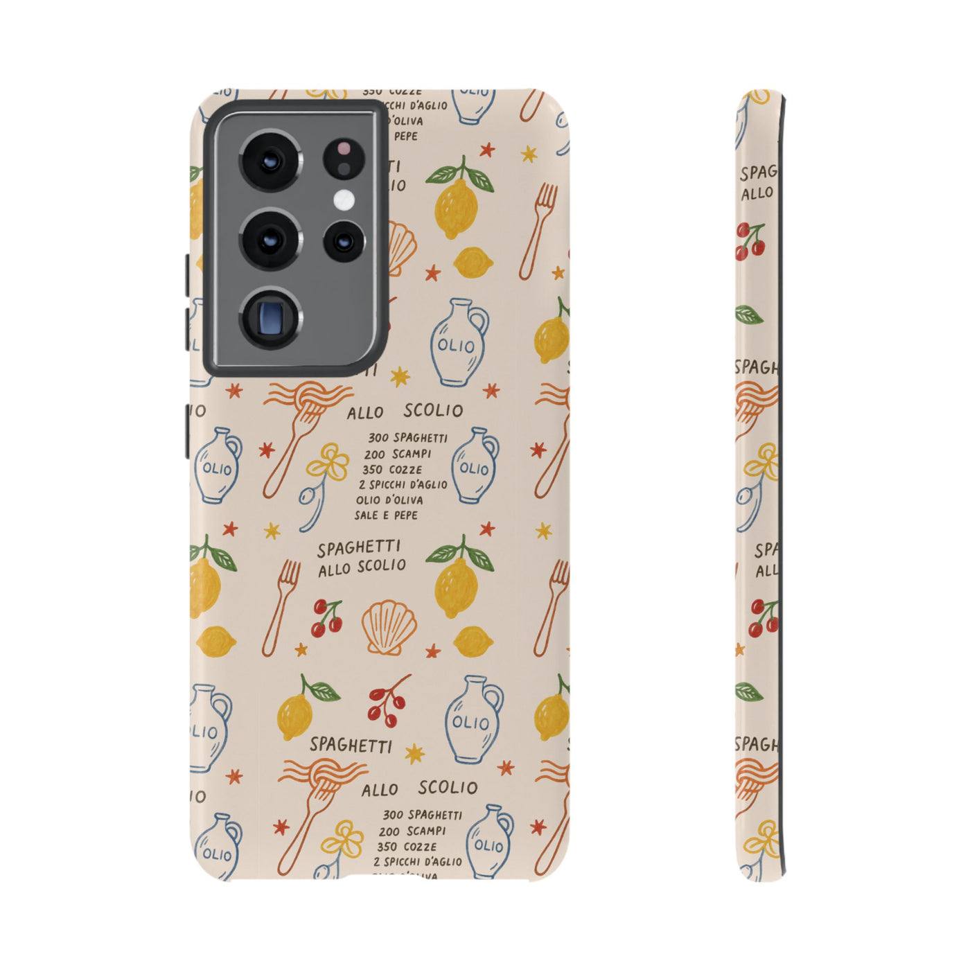 Spaghetti Olio Tough Case