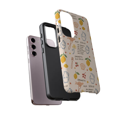 Spaghetti Olio Tough Case