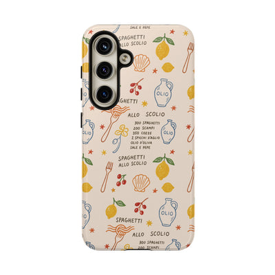 Spaghetti Olio Tough Case