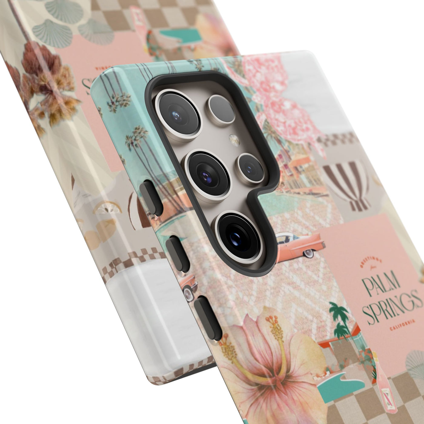 Peachy in Palmy Tough Case