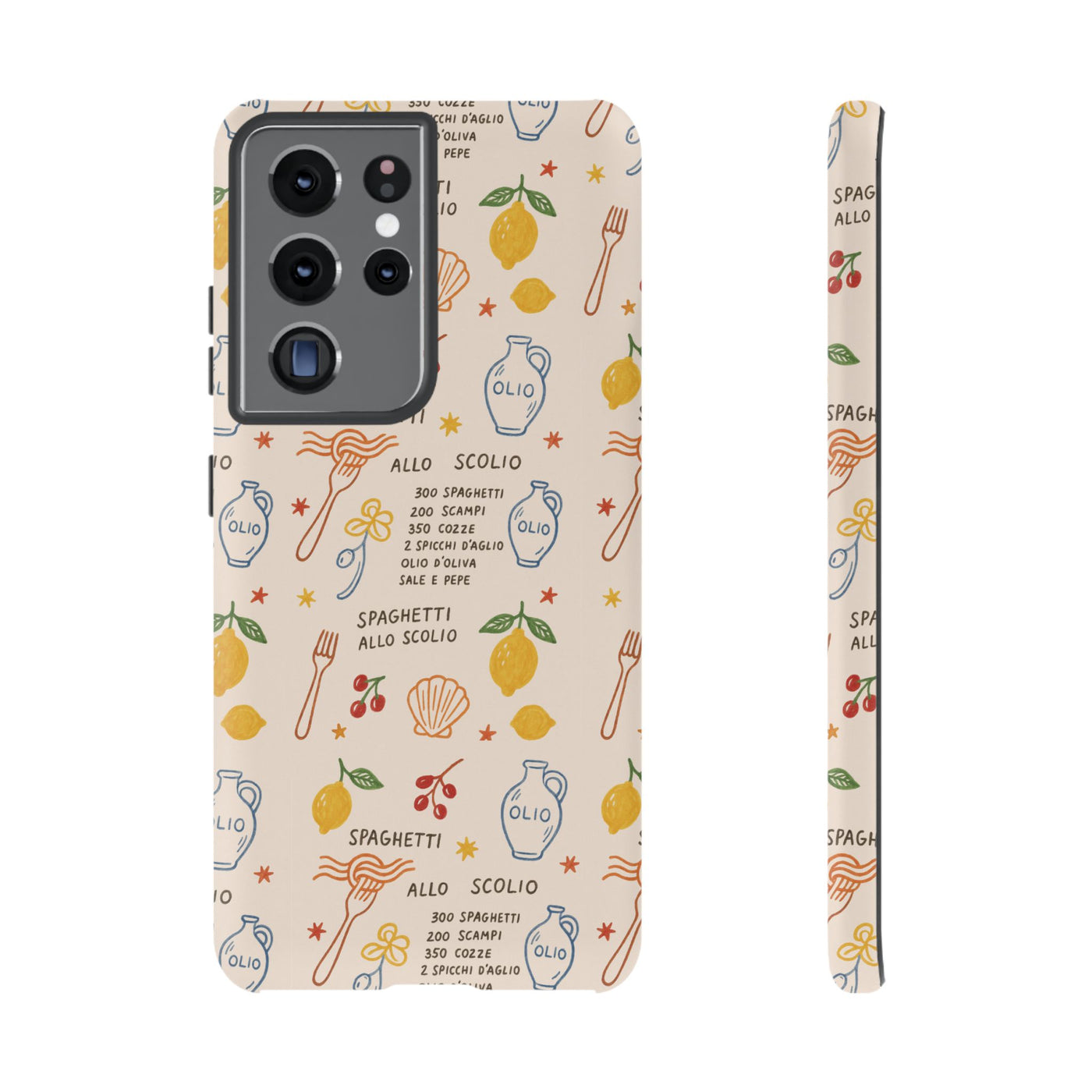 Spaghetti Olio Tough Case