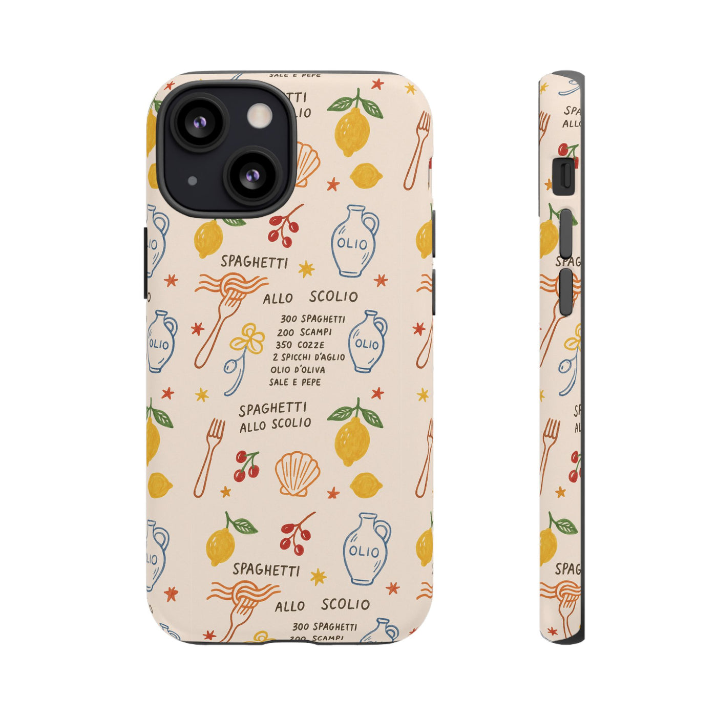 Spaghetti Olio Tough Case