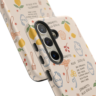 Spaghetti Olio Tough Case
