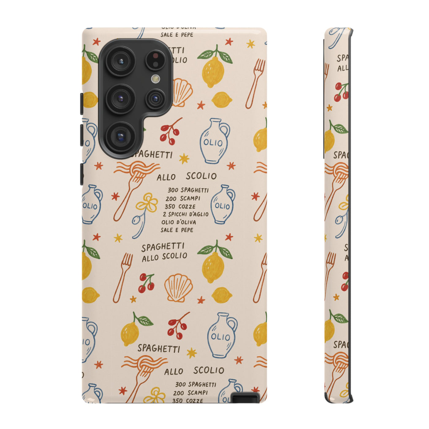 Spaghetti Olio Tough Case