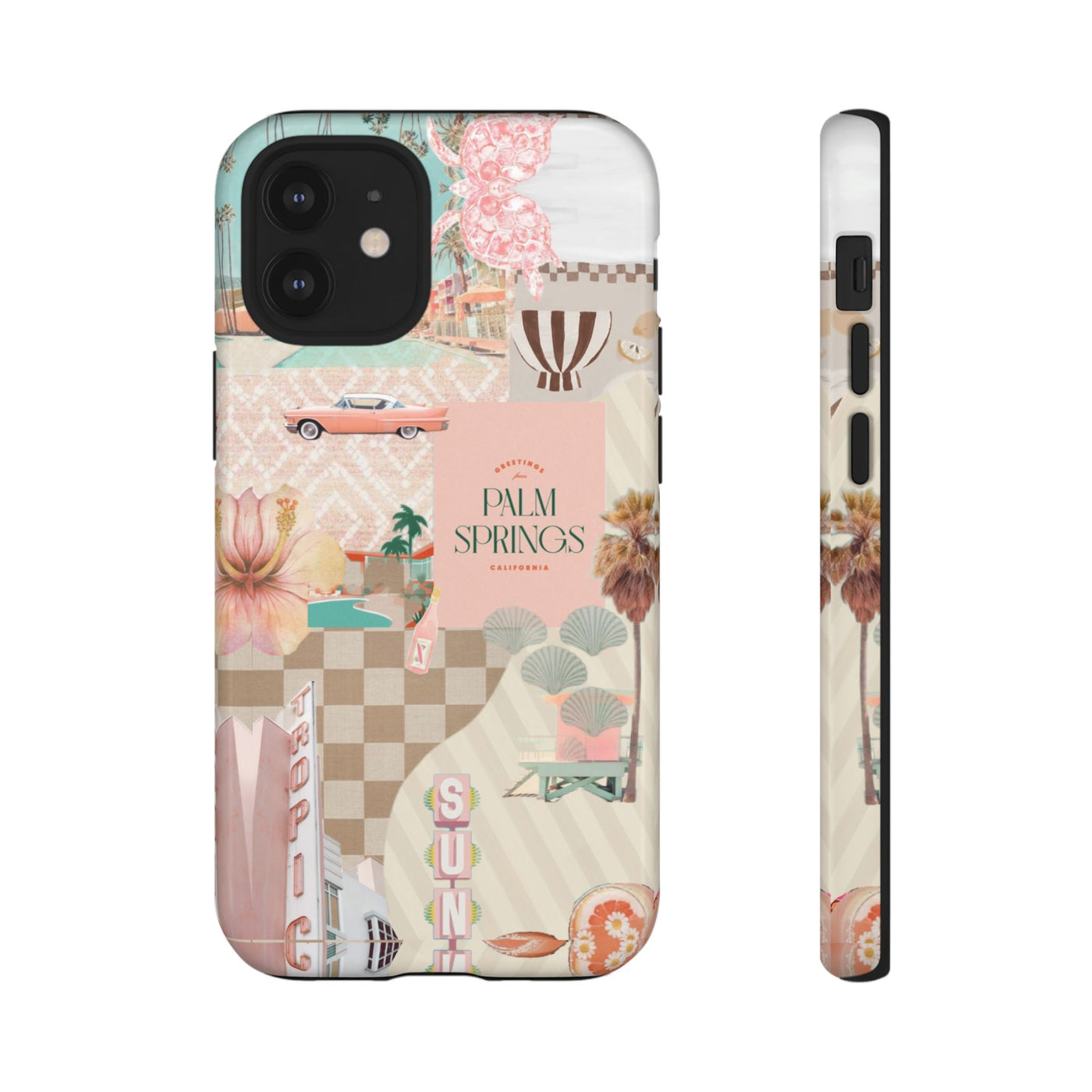 Peachy in Palmy Tough Case