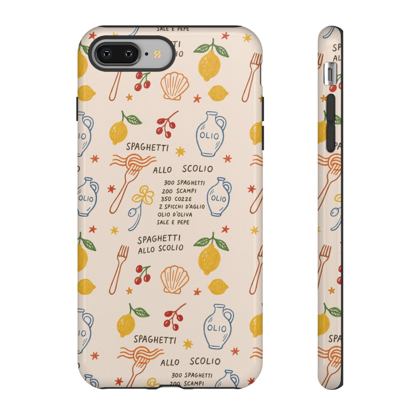 Spaghetti Olio Tough Case