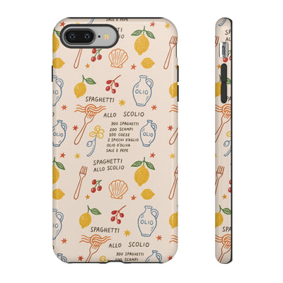 Spaghetti Olio Tough Case